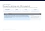 research and compare competitor prices packages and offers